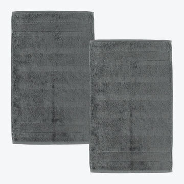 Image du produit pour 'Serviettes � rayures velours - 100 % coton, 5 coloris'