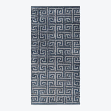 Image du produit pour 'Serviettes de toilette - 100 % coton, motif m�andre, 5 coloris'