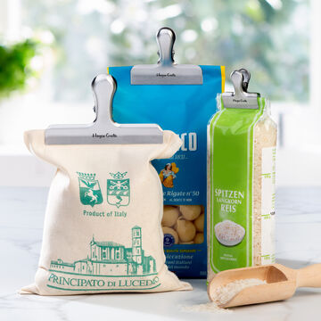 Image du produit pour 'Set de 6 clips de fermeture en acier inoxydable'