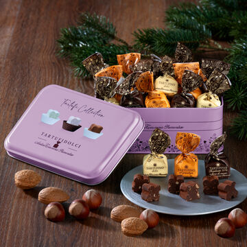 Image du produit pour 'Tartufi assortis : irrsistibles truffes au chocolat et aux noisettes du Pimont'