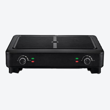 Image du produit pour 'Un gril de table pour le plaisir des grillades, presque sans fume et sans odeurs'