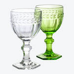 Image du produit pour 'De jolis verres  vin au dcor de laurier'