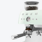 Image du produit pour 'Machine  caf  porte-filtre SMEG avec broyeur intgr, machine  expresso'