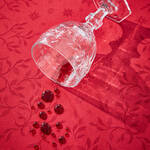 Image du produit pour 'Nappe de Nol dperlante, d'une manufacture traditionnelle du sud de la France'