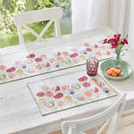 Image du produit pour 'Set de table en tissu � motif de tulipes - Gobelin, lot de 2'