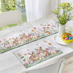 Image du produit pour 'Set de table en tissu � motif de lapins - Gobelin, lot de 2'