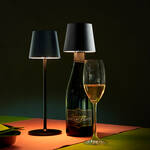 Image du produit pour 'Au choix : lampe de table LED ou lampe-bouteille, rechargeable'