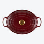 Image du produit pour 'Le Creuset : classique cocotte ovale en fonte maille indestructible'