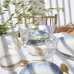 Image du produit pour 'Assiettes creuses d�coratives en fa�ence, pour soupes et p�tes, d'une manufacture portugaise'