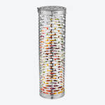 Image du produit pour 'Panier � griller rotatif en acier inoxydable pour une cuisson homog�ne'