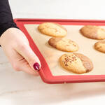 Image du produit pour 'Tapis de cuisson en silicone 3 en 1 - 40 x 30 x 1 cm (l/p/h)'