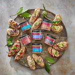 Image du produit pour 'Excellence culinaire - assortiment de 6 terrines bretonnes originales, produits r�gionaux, p�t�s, tartinades'