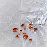 Image du produit pour 'Chemin de table Jacquard 50 x 140 cm - Antitaches, entretien facile, lavage 60 C - Gris'