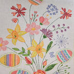 Image du produit pour 'Nappe de P�ques � Bouquet printanier � - cr�ation exclusive Julia Grote x Ekelund'