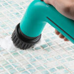 Image du produit pour 'Brosse de nettoyage sans fil - 6 embouts interchangeables'