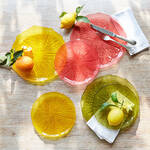 Image du produit pour 'Assiettes en verre  l'aspect estival de fruits'