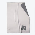 Image du produit pour 'Caw� Plaid r�versible Cats � motif chats, env. 150 x 200 cm'
