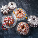 Image du produit pour 'Moule en aluminium moul Pre Nol -  24,5 cm, hauteur 9,5 cm'