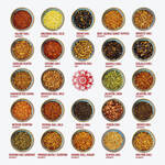 Image du produit pour 'Calendrier de l'Avent Piment - 24 varits, de doux  trs fort, 131 g'