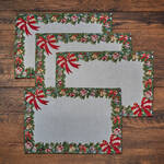 Image du produit pour 'Lot de 4 sets de table en gobelin - Guirlande - 32 x 48 cm'