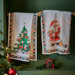 Image du produit pour 'Lot de 2 torchons sapin de No�l - 50 x 70 cm'