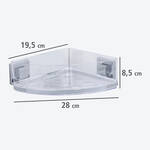 Image du produit pour '�l�gante �tag�re d'angle : fixation s�re sans percer'