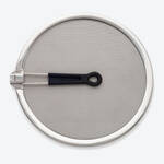 Image du produit pour 'Couvercle anti-projections pour pole : la structure en acier inoxydable  mailles serres retient les particules de graisse les'