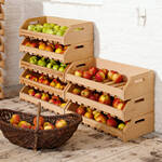 Image du produit pour 'Etagres empilables pour les denres alimentaires'