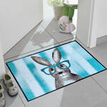 Image du produit pour 'Tapis d'entr�e avec un adorable motif de lapin'