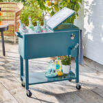 Image du produit pour 'Glaci�re sur roulettes pour terrasse : profitez de boissons glac�es pendant des heures'