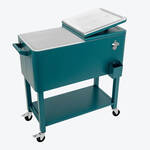 Image du produit pour 'Glaci�re sur roulettes pour terrasse : profitez de boissons glac�es pendant des heures'