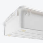 Image du produit pour 'Bo�te de rangement plate � roulettes avec couvercle rabattable, l/p/h env. 59/18,5/79 cm'