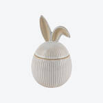 Image du produit pour 'Bo�te &oelig;uf de P�ques en c�ramique avec oreilles de lapin - design original et raffin�'