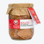 Image du produit pour 'Bollito - Ragot de viande traditionnel au bœuf Fassone pimontais, 500 g'