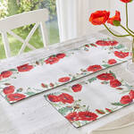 Image du produit pour 'Chemin de table Coquelicot - fa�on gobelin, 32 � 96 cm'