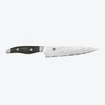 Couteau utilitaire, lame 15 cm - Série acier Damas Shun Nagare, chef-d'oeuvre de la coutellerie japonaise