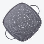 Image du produit pour 'Couvercle anti-projections 3 en 1 en silicone- galement utilisable comme dessous de plat et tapis de cuisson'