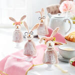 Image du produit pour 'Couvre-oeufs en feutre soigneusement travaills'