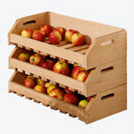 Image du produit pour 'Etagres empilables pour les denres alimentaires'