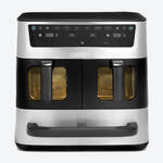 Image du produit pour 'Friteuse � air chaud double Cuisinart avec tiroir-four int�gr� - 13,6 l de capacit� totale'