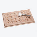 Image du produit pour 'Moule � raviolis en h�tre &ndash; 28 raviolis parfaits en une seule fois'