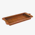 Image du produit pour 'Moule haut  chocolat en silicone pour tablettes de chocolat classiques ou fourres faon Duba'