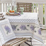 Image du produit pour 'Nappe estivale motif lavande, esprit Provence'