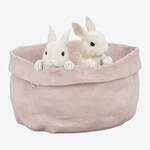 Image du produit pour 'Panier de P�ques avec petits lapins - � garnir ou � fleurir'
