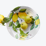 Saladier : opulente vaisselle italienne au motif de citrons