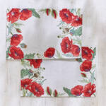 Image du produit pour 'Set de table en tissu Coquelicot - fa�on gobelin, 35/48 cm'