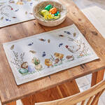 Image du produit pour 'Sets de table tissage Gobelin aux fins motifs de poules et poussins de P�ques'