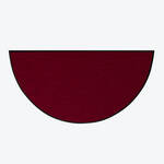 Image du produit pour 'Tapis en velours fris� - forme semi-circulaire'