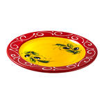 Vaisselle à tapas andalouse de Cordoue :  assiettes plates peintes à la main