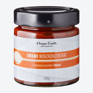 Condiment Umami concentré : assaisonnement riche, épicé et savoureux pour  soupes, sauces et plats mijotés - Hagen Grote GmbH